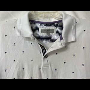Ted Baker size 4 medium polo
